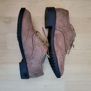 Brown Oxford Loafers